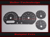 Tachoscheibe für Harley Davidson Street Glide 2014