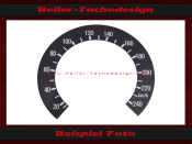 Speedometer Sticker for Triumph Bonneville T140V 750...