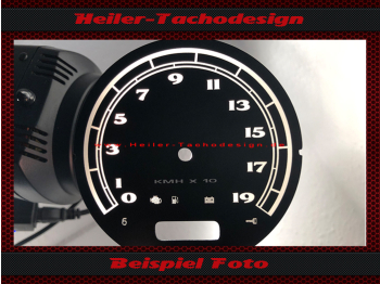 Individual dials for Harley Davidson - Heiler-Tachodesign Accessories, 34,99  €