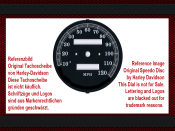 Speedometer Disc for Harley Davidson Sportster 883 1991...