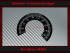 Speedometer Sticker for Harley Davidson Sportster 883 1991 Ø80 Mph to Kmh