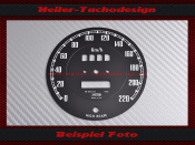 Speedometer Disc Austin Healey Smiths BJ8 &Oslash;92 mm...