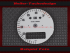 Tachometer dial for Porsche 911 964 993 with on-board computer 7500 rpm 6 oclock position