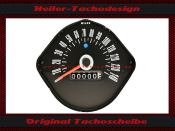 Tacho Aufkleber für Ford Mustang 1964-1966 Mph zu...