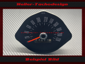 Speedometer sticker for Ford Mustang 1964 to 1966 140 Mph to 220 Kmh without pointer removal