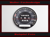 Tacho Aufkleber für Mercedes 600 W100 Pullmann 140...