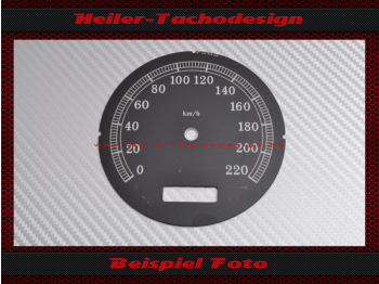 Tachoscheibe für Harley Davidson Softail Heritage Classic FXST 2008 Ø100