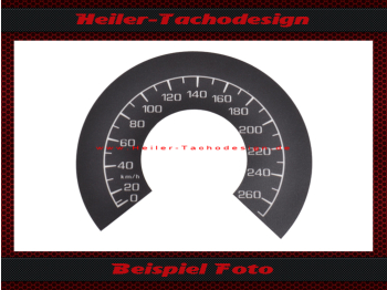 Speedometer Sticker for Honda CB 1300 BJ 2004 Mph to Kmh