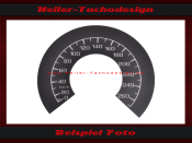 Speedometer Sticker for Honda CB 1300 2004 170 Mph to 270...