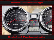 Tacho Aufkleber für Honda CB 1300 BJ 2004 Mph zu Kmh