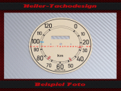 Speedometer Disc Mercedes 230 170v W136 from VDO 120 kmh...