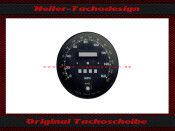 Speedometer dial Jaguar XJS V12 5,3 HE 1990 Mph to Kmh