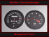 Speedometer Disc for Jaguar XJS V12 5,3 HE 1990 160 Mph to 260 Kmh