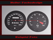 Zifferblatt Drehzahlmesser für Jaguar XJS V12 5,3 HE 1990