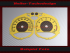 Tachoscheibe für Mercedes W205 C Klasse GLC GLC300 C 253 X 253 W447 AMG Design