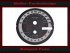 Speedometer Disc for Harley Davidson Road King FLHRSI 2005 Ø100 Mph to Kmh