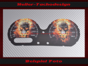 Speedometer Disc for Harley Davidson Road Glide FLTRX 2015 Mph to Kmh