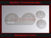 Speedometer Disc for Harley Davidson Road Glide FLTRX 2015 Mph to Kmh
