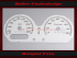 Speedometer Disc for Harley Davidson Road Glide FLTRX 2015 Mph to Kmh