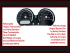 Speedometer Sticker for Harley Davidson E Glide Ultra Limited FLHTK 2015 to 2021 Ø80 Mph to Kmh