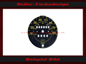 Speedometer Disc for Porsche 924 Mph to Kmh