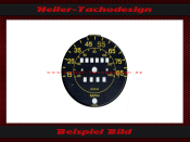 Speedometer Disc for Porsche 924 Mph to Kmh