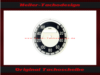 Tachoscheibe für VDO Allgemein 0-160 Kmh Ø76 mm - 1