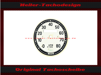 Drehzahlmesser VDO Allgemein 0-80 Ø76 mm