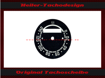 Tachoscheibe für VDO Allgemein 0-140 Kmh Ø56 mm - 1