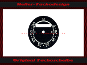 Speedometer Disc for VDO General 0 to 140 Kmh Ø56...