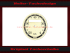 Speedometer Disc for VDO General 0 to 120 Kmh Ø56 mm - 4