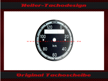 Tachoscheibe für VDO Allgemein 0-120 Kmh Ø56 mm - 7