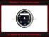 Speedometer Disc for VDO General 0 to 40 Kmh Ø56 mm - 1
