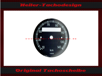 Tachoscheibe für VDO Allgemein 10-140 Kmh Ø56 mm - 1