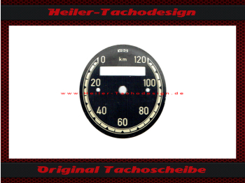 Tachoscheibe für VDO Allgemein 0-120 Kmh Ø56 mm - 8