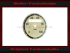 Speedometer Disc for VDO General 0 to 100 Kmh Ø56 mm - 4