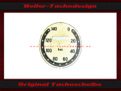 Speedometer Disc VDO General 0-140 kmh &Oslash;76 mm - 4