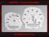 Speedometer Discs for Porsche Macan S 280 Kmh 8000 RPM