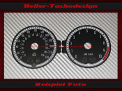 Tachoscheiben für BMW R nineT Roadster K21 2014 150 Mph zu 240 Kmh 10000 UPM