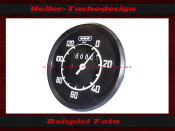 Speedometer Glass for Isgus DKW NZ 350 0 to 120 kmh
