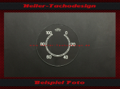 Speedometer Glass Isgus DKW Wehrmacht Feuergeist Luxus...