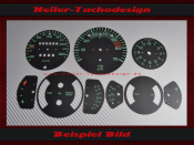 Set Speedometer Discs for Porsche 911 Design vom 356...