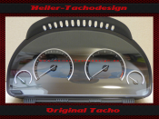 Speedometer dials for BMW X5 F15 large display 160 Mph to 260 Kmh 7500 UPM