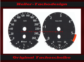 Original Speedometer Disc for BMW E60 T-260 DZ-5,5