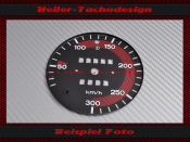 Speedometer Disc for Porsche 911 F Model 300 Kmh - 1