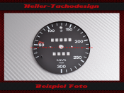 Speedometer Disc for Porsche 911 F Model 300 Kmh - 2