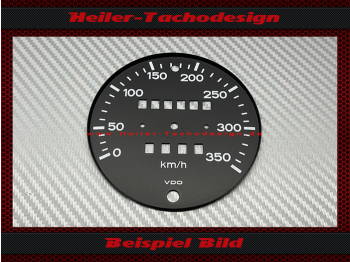 Speedometer Disc for Porsche 911 930 350 Kmh RUF Scaling