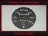 Speedometer Disc for Porsche 911 930 350 Kmh RUF Scaling