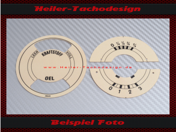 Oil Fuel Gauge Dials for Mercedes 230 170v W136