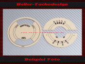 Oil fuel gauge dials Mercedes 230 170v W136
